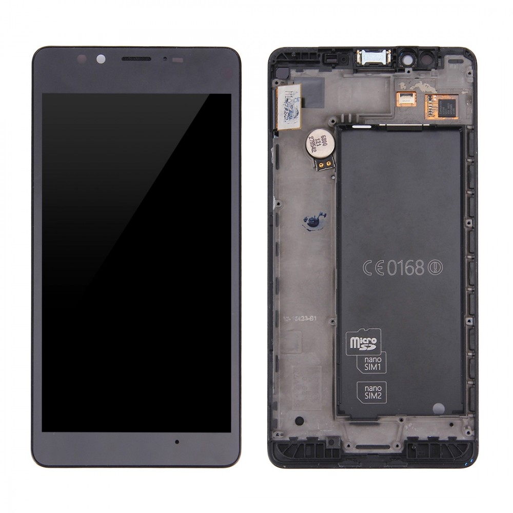 LCD Screen and Digitizer Full Assembly with Frame For Microsoft Lumia 950 (Black) Other Replacement Parts Microsoft Lumia 950