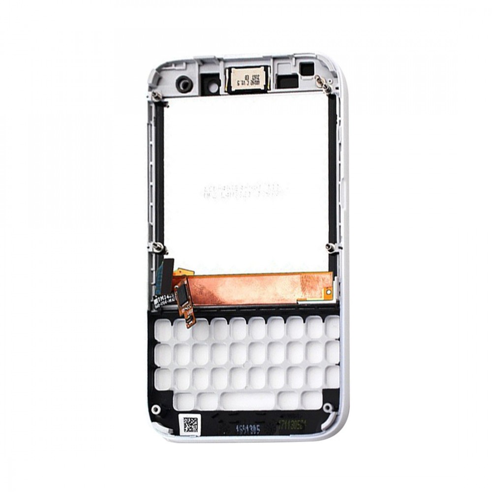 LCD Screen and Digitizer Full Assembly with Frame for BlackBerry Q5(White)  BlackBerry Q5