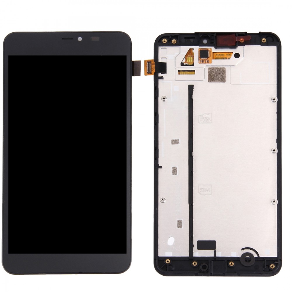 LCD Screen and Digitizer Full Assembly with Frame for Microsoft Lumia 640 XL(Black) Other Replacement Parts Microsoft Lumia 640 XL