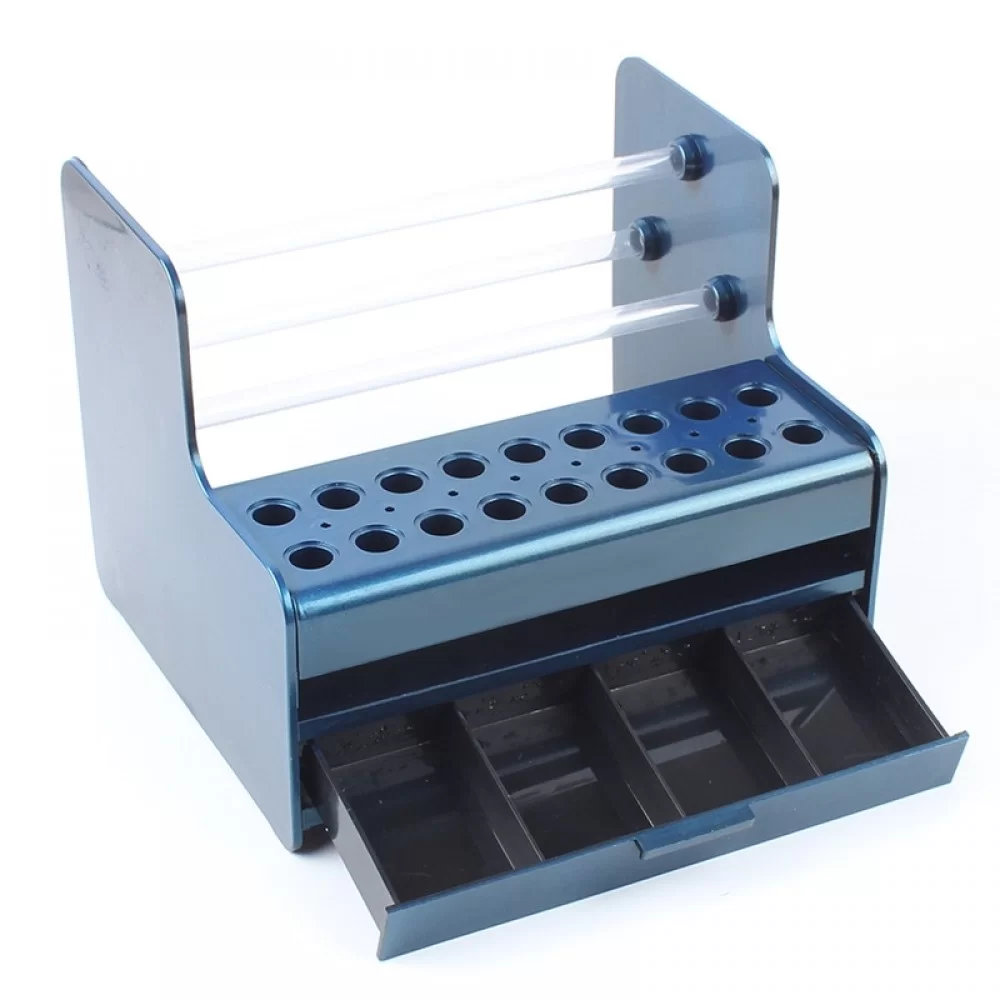 Picture of Multifunctional Mobile Phone Repair Tool Box Plastic Storage Box Screwdriver Tweezers Electronic Maintenance Tool Box(Blue)