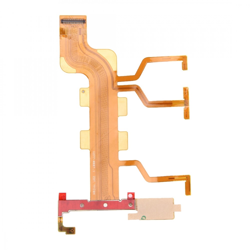 Power Button & Volume Button & Microphone Ribbon Flex Cable  for Sony Xperia T2 Ultra Dual / XM50h / D5322 Sony Replacement Parts Sony Xperia T2 Ultra