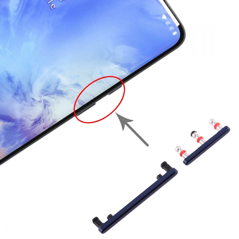 Power Button and Volume Control Button for OnePlus 7 Pro (Blue) Other Replacement Parts OnePlus 7 Pro