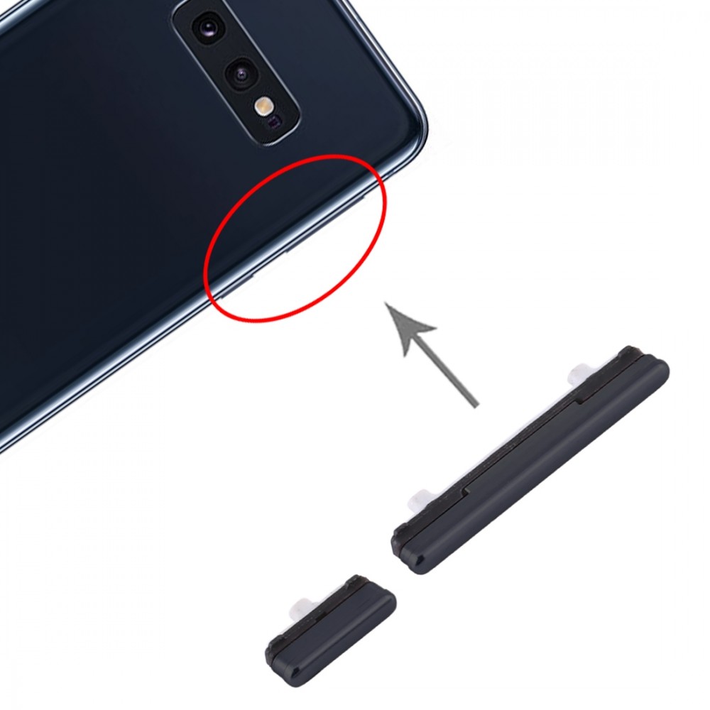 Power Button and Volume Control Button for Samsung Galaxy S10e (Black)  Samsung Galaxy S10e