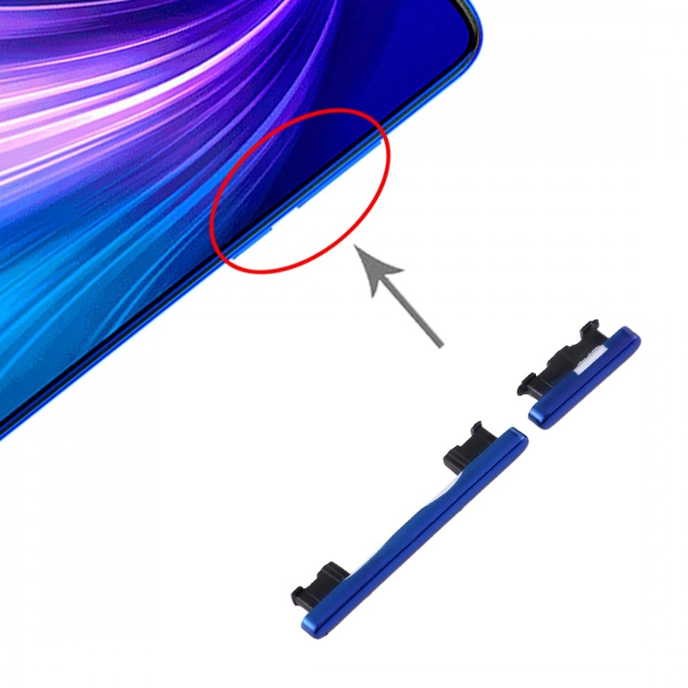 Power Button and Volume Control Button for Xiaomi Redmi Note 8 Pro(Blue) Xiaomi Replacement Parts Xiaomi Redmi Note 8 Pro