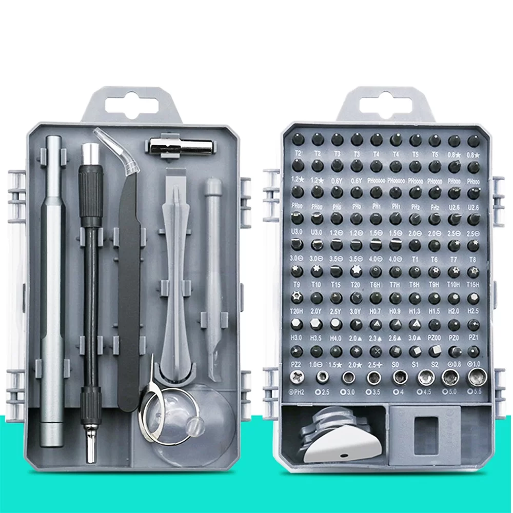 Picture of Refined 112pcs screwdriver tool set mobile phone flat panel home dismantling maintenance