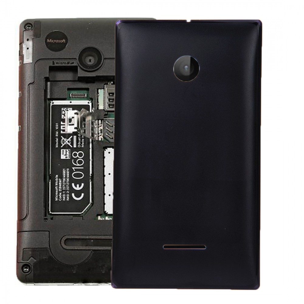 Solid Color Battery Back Cover for Microsoft Lumia 532(Black) Other Replacement Parts Microsoft Lumia 532