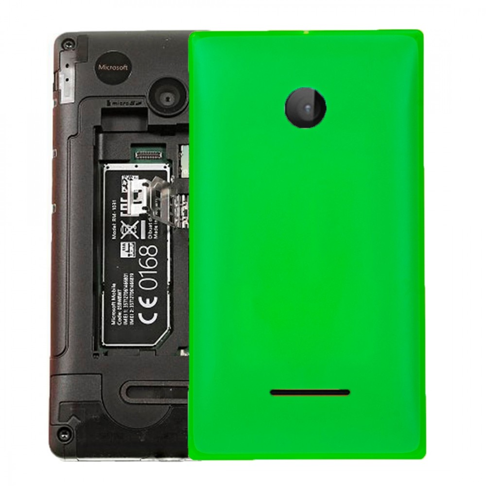 Solid Color Battery Back Cover for Microsoft Lumia 532(Green) Other Replacement Parts Microsoft Lumia 532