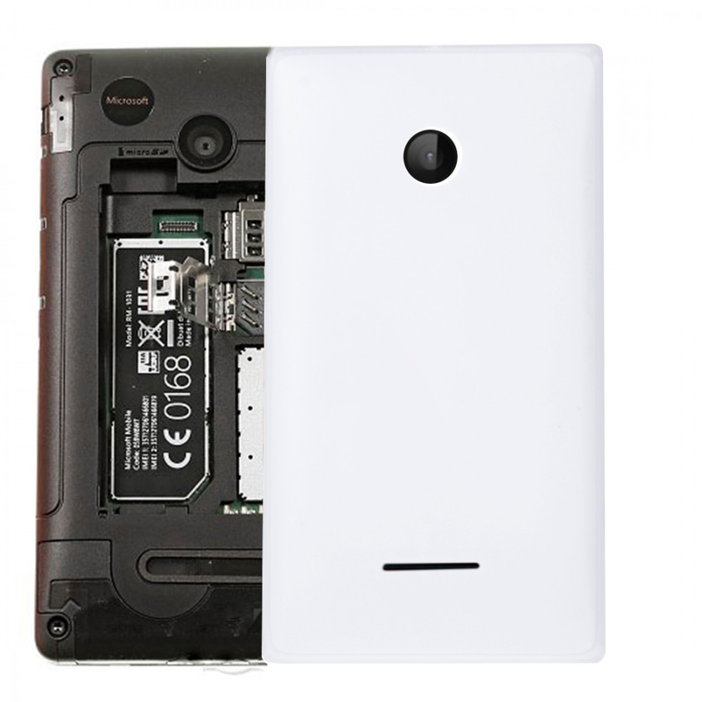 Solid Color Battery Back Cover for Microsoft Lumia 532(White) Other Replacement Parts Microsoft Lumia 532