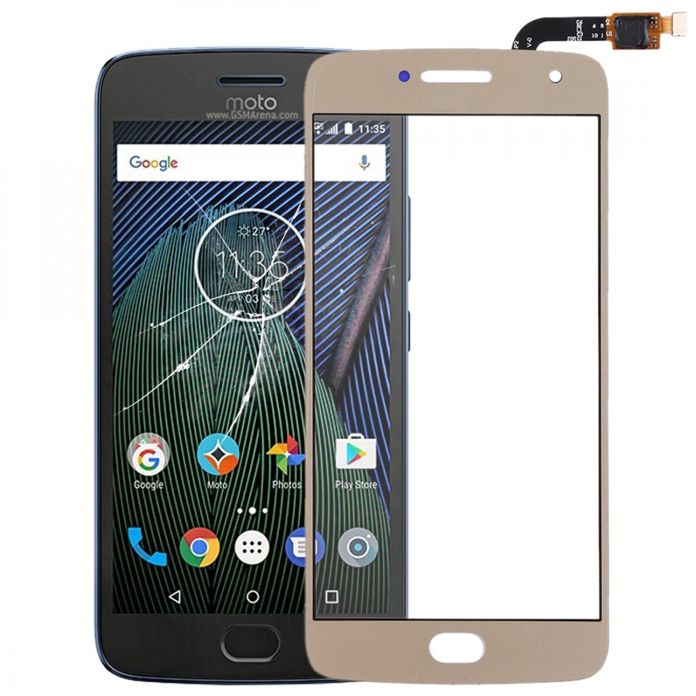 Touch Panel Digitizer for Motorola Moto G5 Plus(Gold) Other Replacement Parts Motorola Moto G5 Plus