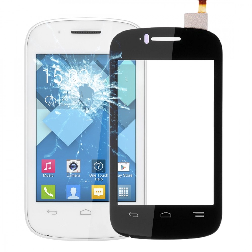 Touch Panel  for Alcatel OneTouch Pop C1 / 4015(Black)  Alcatel One Touch Pop C1