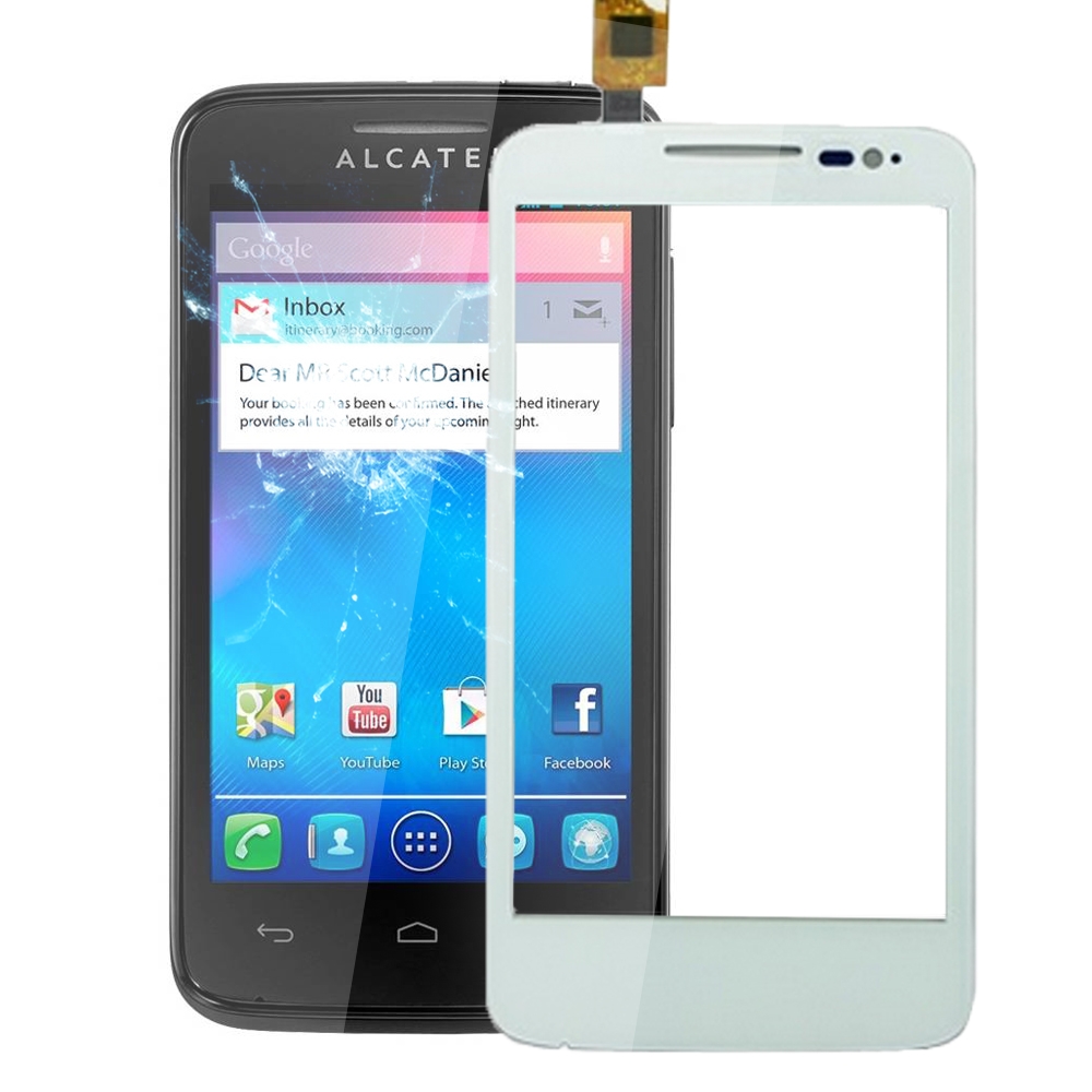 Touch Panel  for Alcatel One Touch Evolve / 5020(White)  Alcatel One Touch Evolve