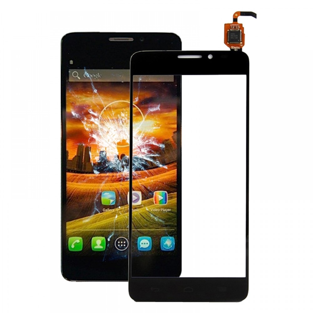 Touch Panel  for Alcatel One Touch Idol X Dual / 6040D / 6040E(Black)  Alcatel One Touch Idol X