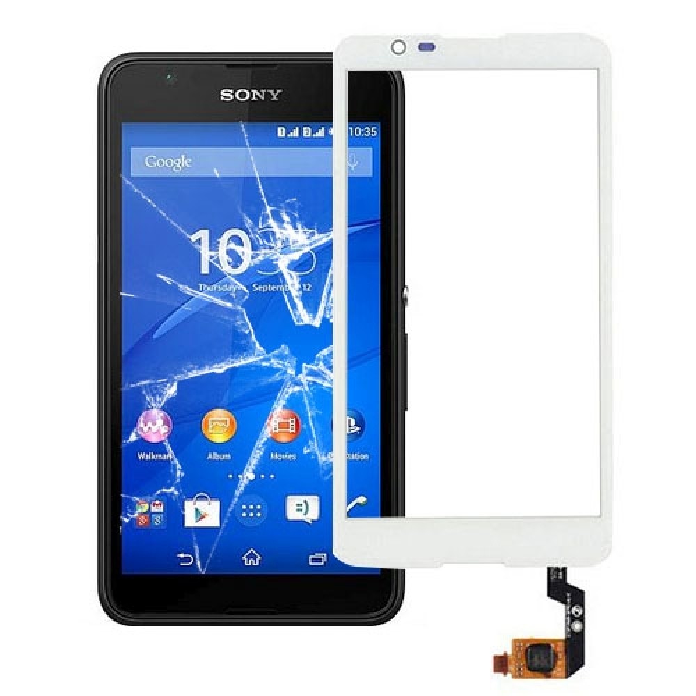 Touch Panel for Sony Xperia E4 / E2033 / E2015(White) Sony Replacement Parts Sony Xperia E4