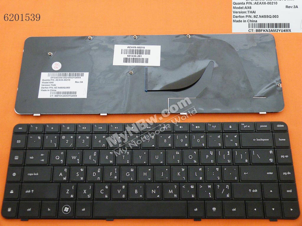 HP CQ62 CQ56 BLACK Other Language NSK-HV0SQ 03 9Z.N4SSQ.003 AEAX6-00210 Laptop Keyboard (OEM-B)