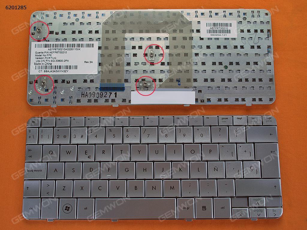 HP Pavilion DM1-1000 Series SILVER SP N/A Laptop Keyboard (OEM-B)