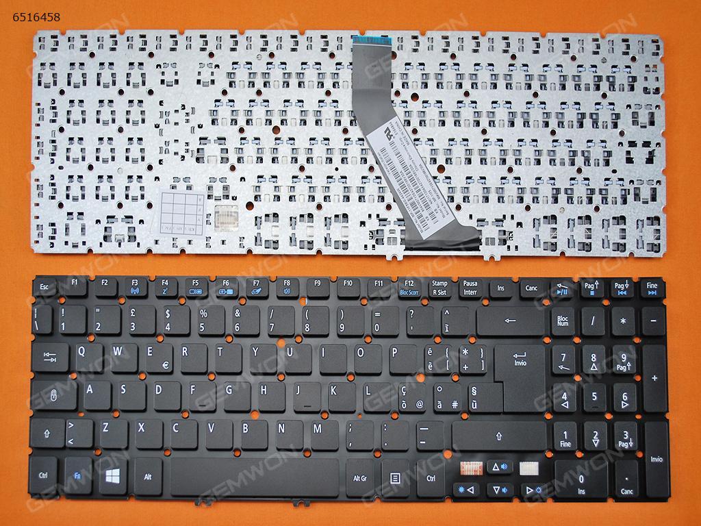 ACER M5-581T M5-581G V5-571 V5-531 BLACK(Win8) IT N/A Laptop Keyboard (OEM-B)