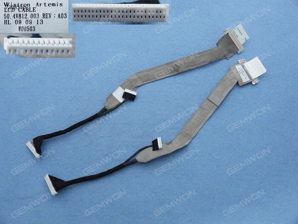 HP Elitebook 8530P NEW LCD/LED Cable 50.4V812.003