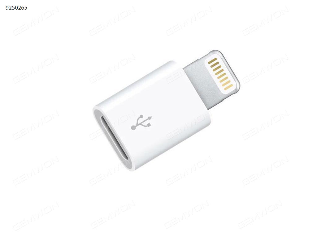 Micro USB Android V8 To 8 Pin iPhone 5 5S 6 6S,White Other N/A