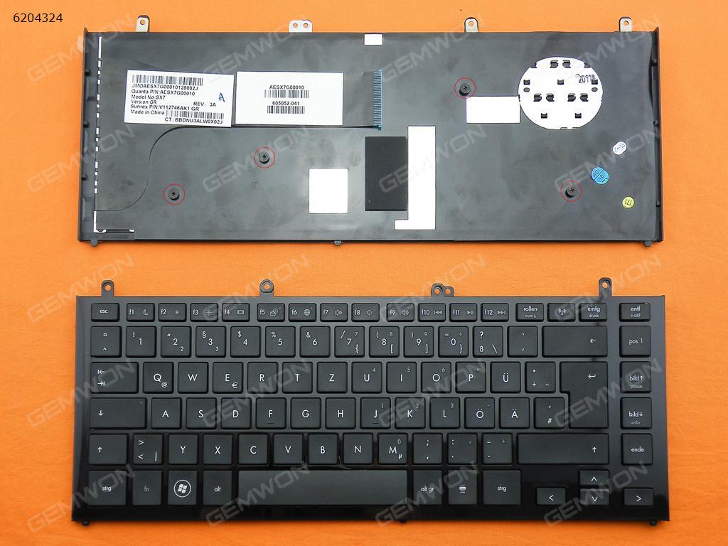 HP PROBOOK 4320S 4321S 4326S BLACK FRAME BLACK GR V112746AK1 Laptop Keyboard (OEM-B)