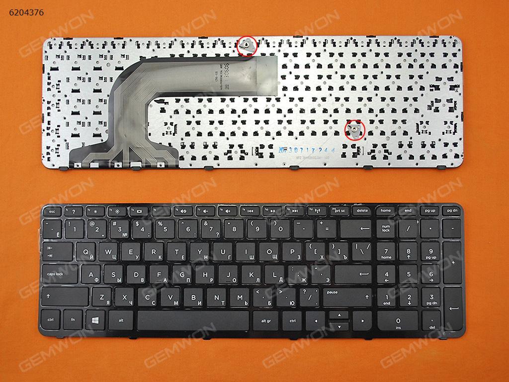 HP Pavilion 17-e GLOSSY FRAME BLACK(Win8) RU N/A Laptop Keyboard (OEM-B)