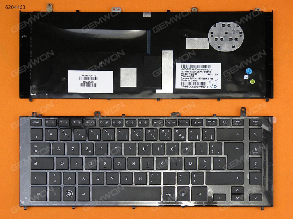 HP 4421S BLACK FRAME BLACK FR AESX6F00110 V112746BK1 FR Laptop Keyboard (OEM-B)