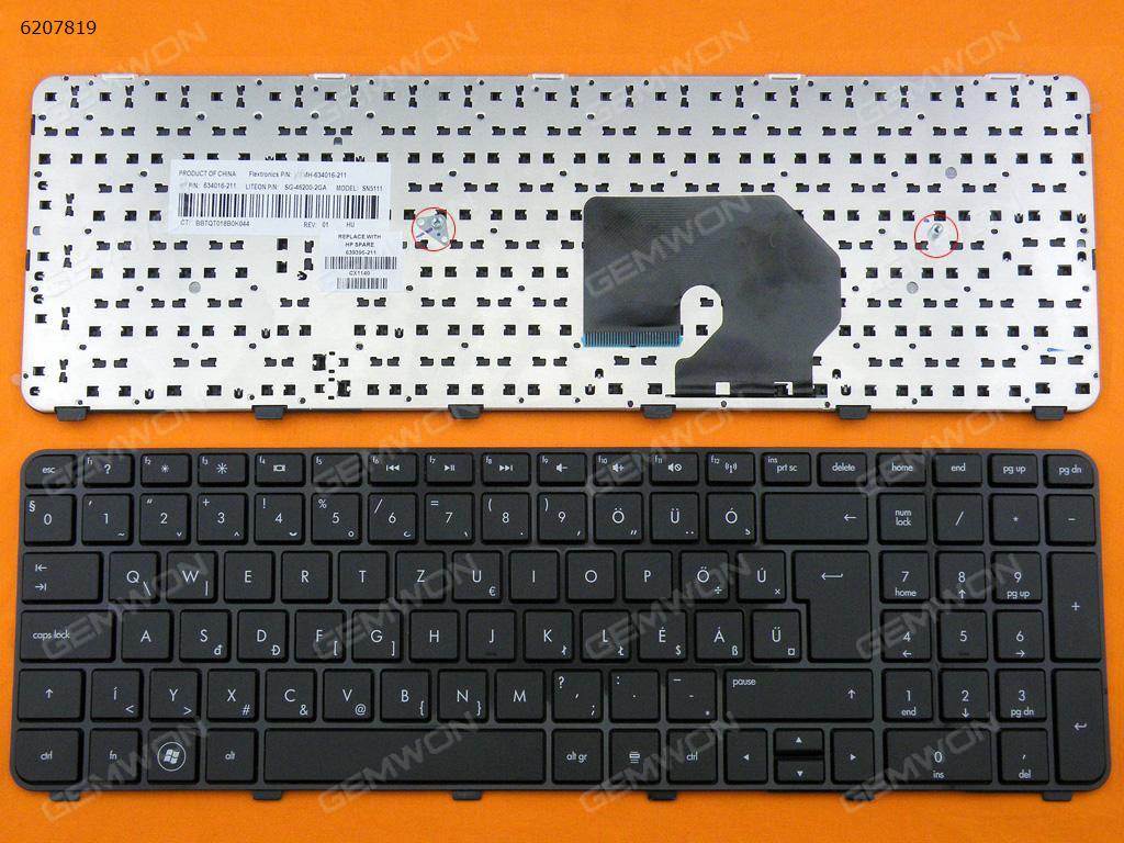 HP DV7-6000 BLACK FRAME BLACK Other Language SN5111 SG-46200-2GA Laptop Keyboard (OEM-B)