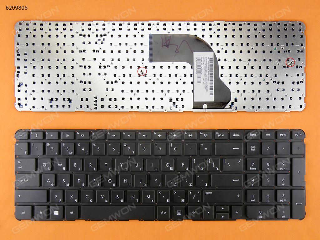 HP DV7-7000 BLACK(Without FRAME,Without Foil,For Win8) RU NSK-CJAUW 697458-251 9Z.N7XUW.A0R Laptop Keyboard (OEM-B)