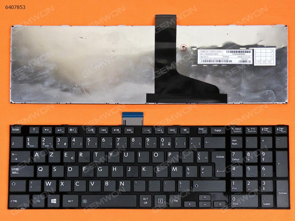 TOSHIBA L850 GLOSSY FRAME BLACK(For Win8) FR MP-11B56F0-528W 0KN0-ZW1FR22132 Laptop Keyboard (OEM-B)