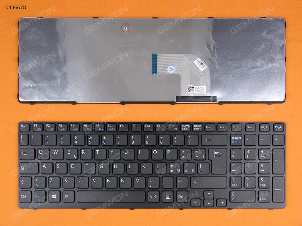 SONY SVE15 BLACK FRAME BLACK(For Win8) IT 149089211 V133846AS1 Laptop Keyboard (OEM-B)