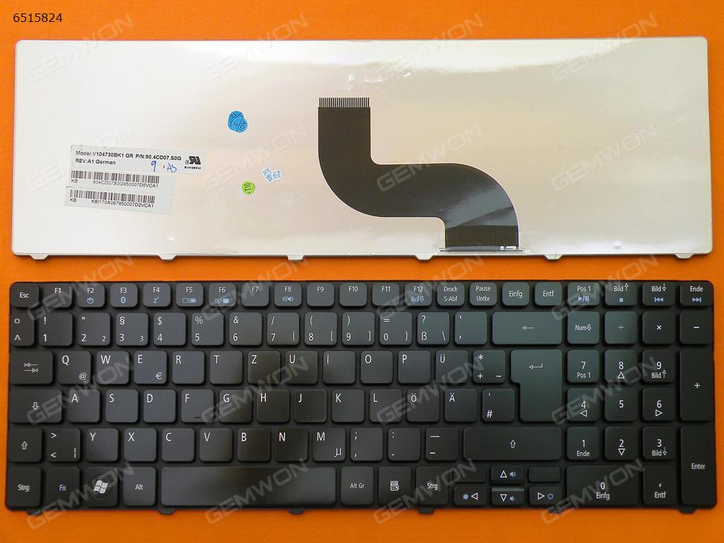 ACER AS5810T 5410T 5536 5536G 5738 GLOSSY(Some scratches on the back board) GR N/A Laptop Keyboard (OEM-B)