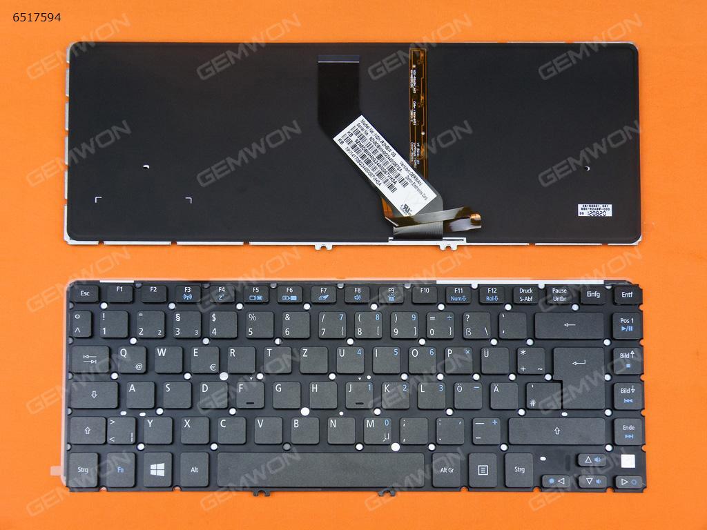 ACER V5-471 V5-431 M5-481 BLACK(with Backlit board,For Win8) GR R2HBW 9Z.N8D8W.H0G Laptop Keyboard (OEM-B)