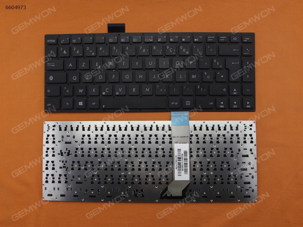 ASUS S400 BLACK (Without FRAME,Without Foil,For Win8) FR N/A Laptop Keyboard (OEM-B)