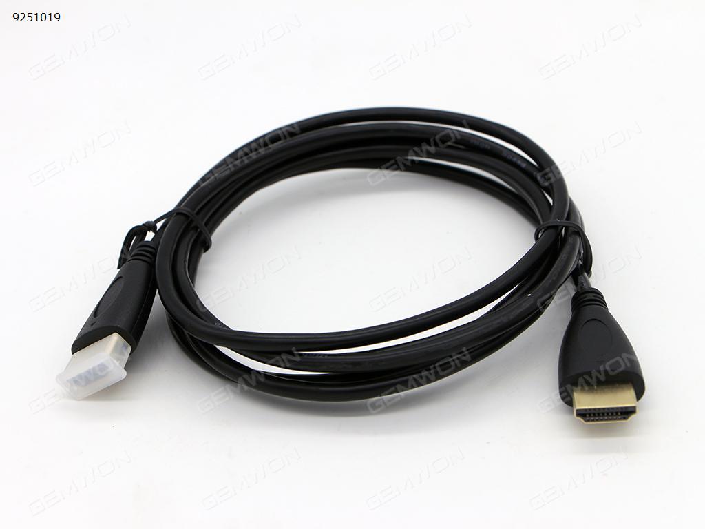 1.5M HDMI Male To Male Cable,Black Audio & Video Converter N/A