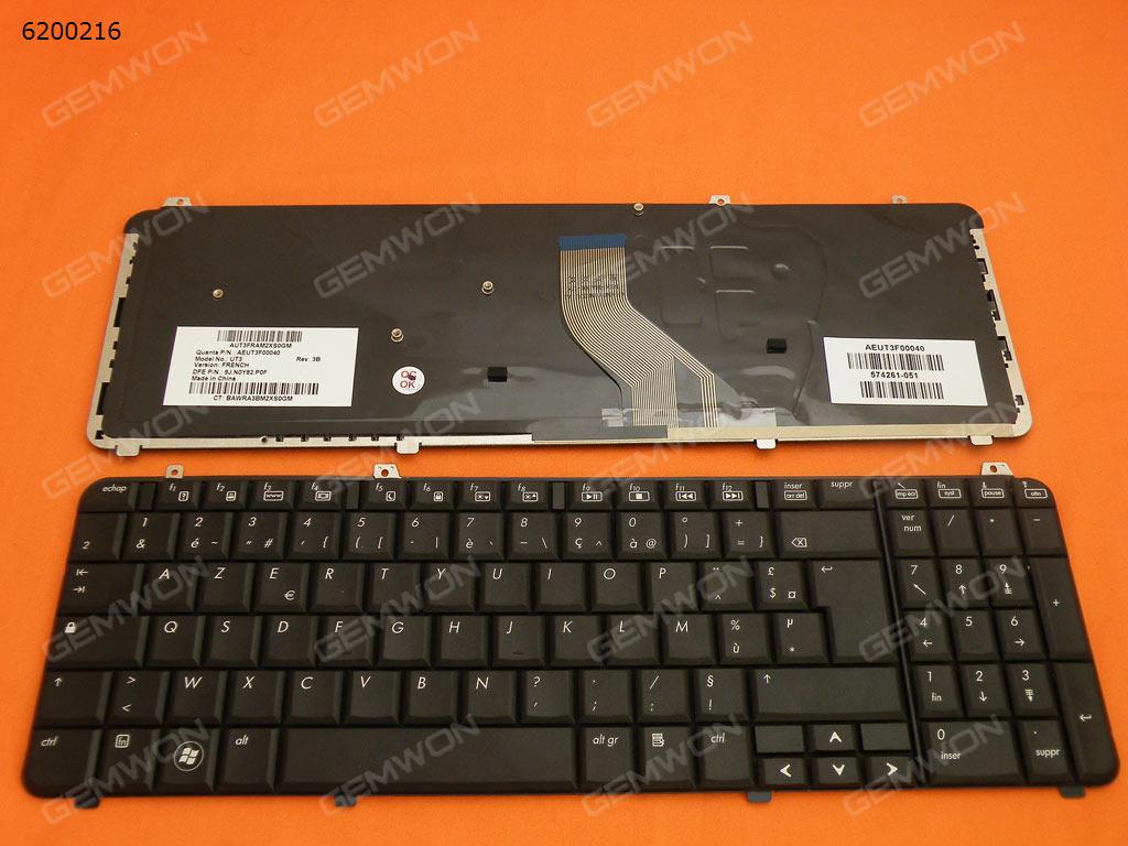 HP DV6-1000 DV6-2000 BLACK FR UT3  9J.N0Y82.P0F AEUT3F00040 Laptop Keyboard (OEM-B)