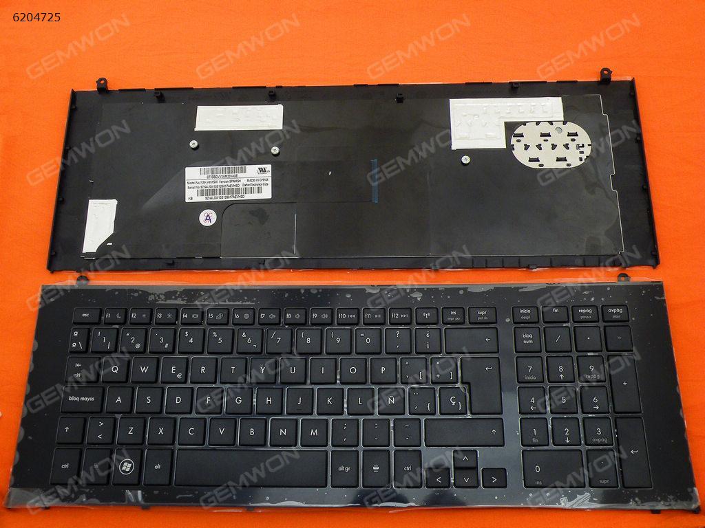 HP PROBOOK 4720S BLACK FRAME BLACK SP NSK-HN1SW 9ZN4LSW10S MP-09K16E0-4421 90.4GL07.C0S Laptop Keyboard (OEM-B)