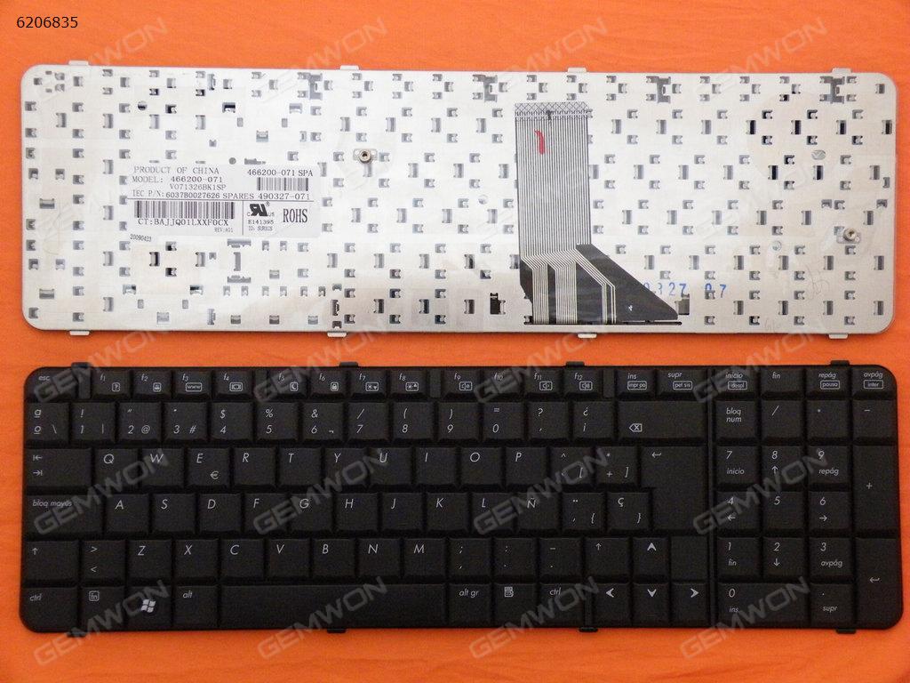 HP 6830S BLACK SP 466200-071 V071326BK1 6037B0027626 490327-071 Laptop Keyboard (OEM-B)