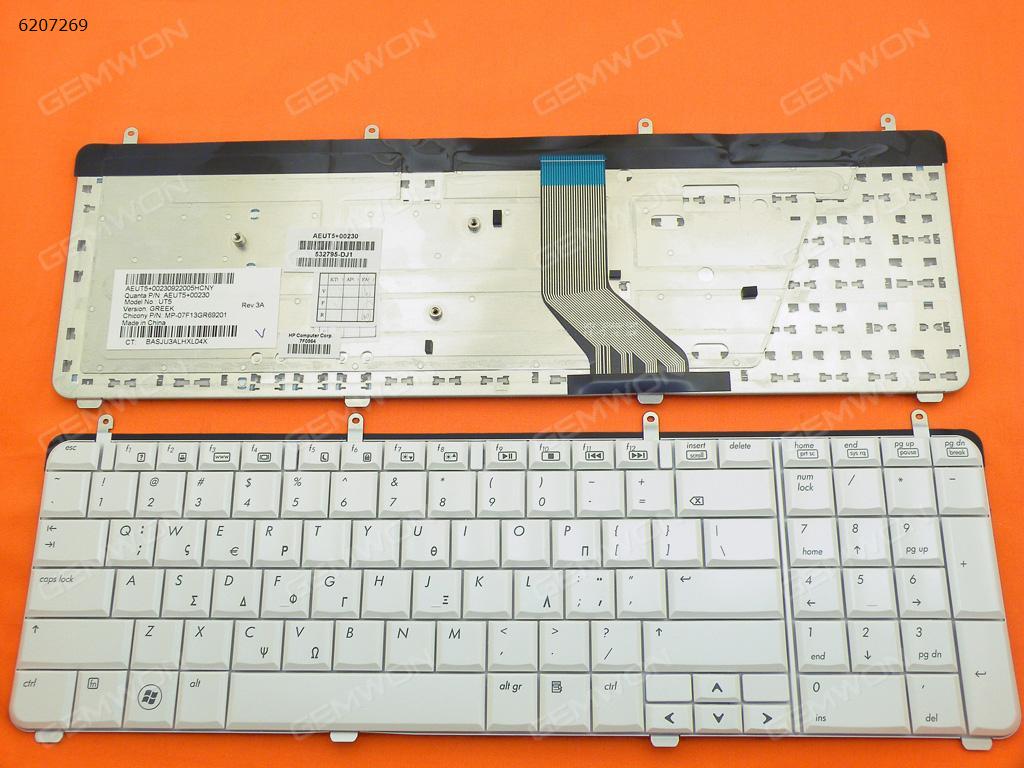 HP DV7-2000 DV7-3000 WHITE Other Language MP-07F13GR69201 Laptop Keyboard (OEM-B)