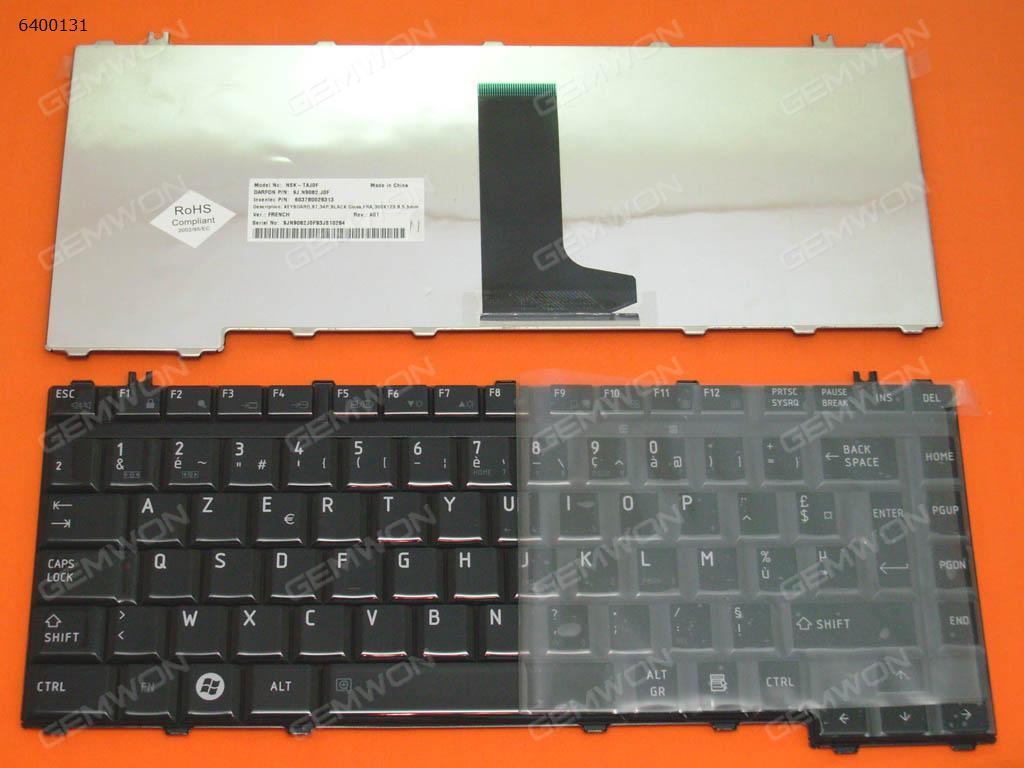 TOSHIBA A300 M300 L300 GLOSSY FR NSK-TAJ0F 9J.N9082.J0F NSK-TA00F PK1304G01D0 MP-06866D0-6988 Laptop Keyboard (OEM-B)