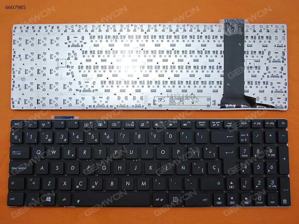 ASUS N56 N56V U500VZ N76 N76VM N76VJ BLACK(With foil,Without FRAME,Win8) SP N/A Laptop Keyboard (OEM-B)