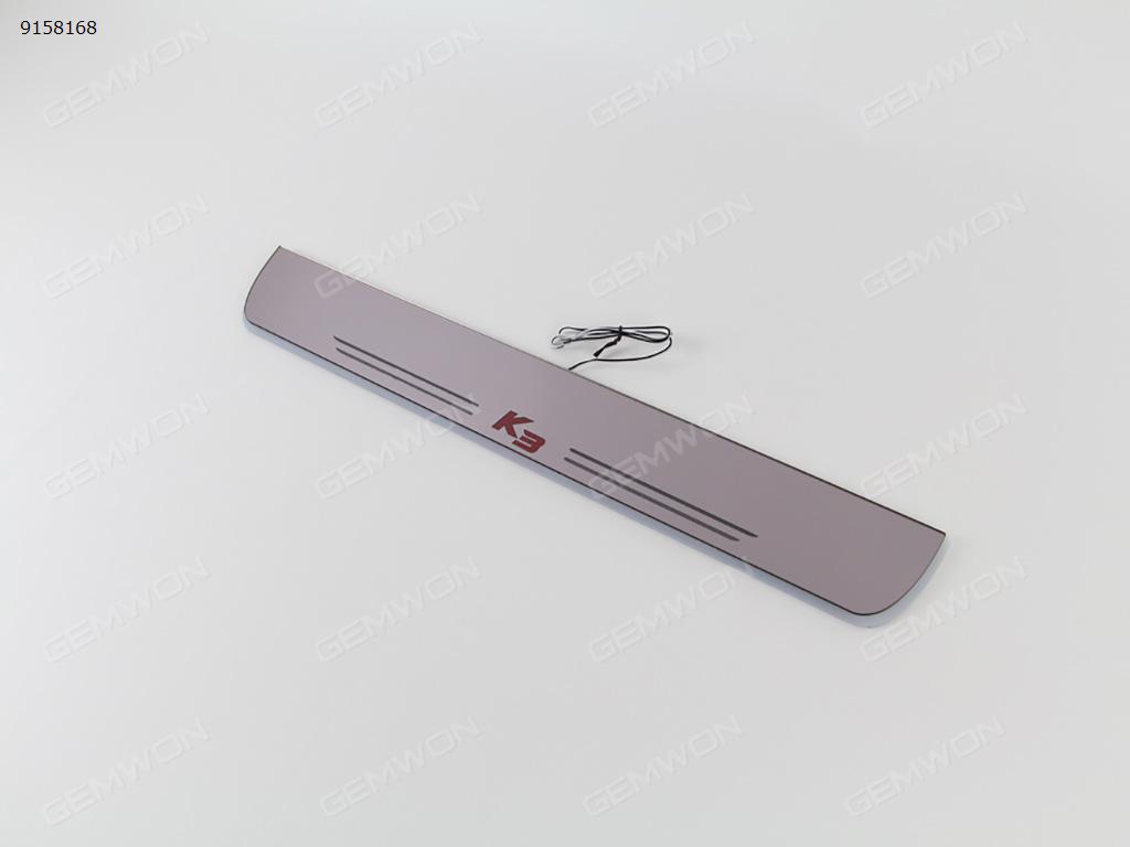 Cars doors welcome pedal for 2012-2014KIA K3/K3S Autocar Decorations N/A