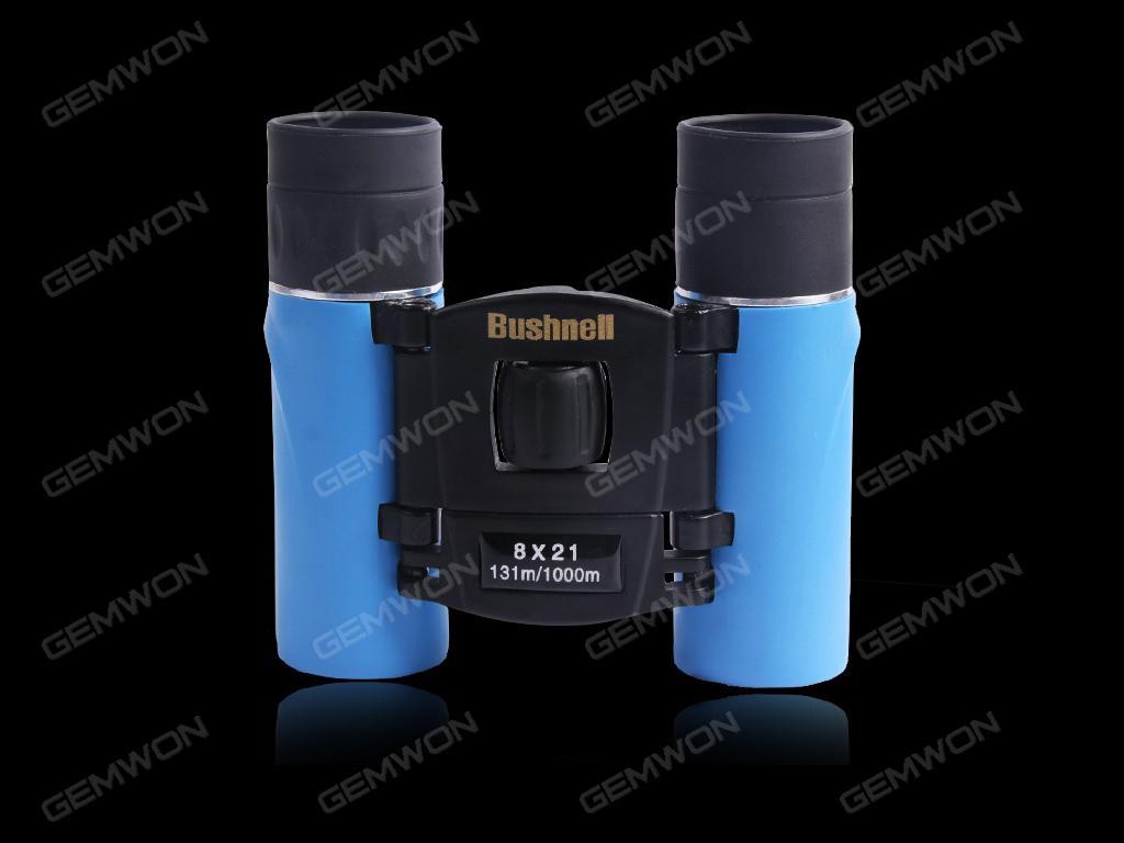 High Claer Sports 8x21 Portable MINI Binoculars Folding Telescope Outdoor Travel(Sky Blue) Camping & Hiking N/A