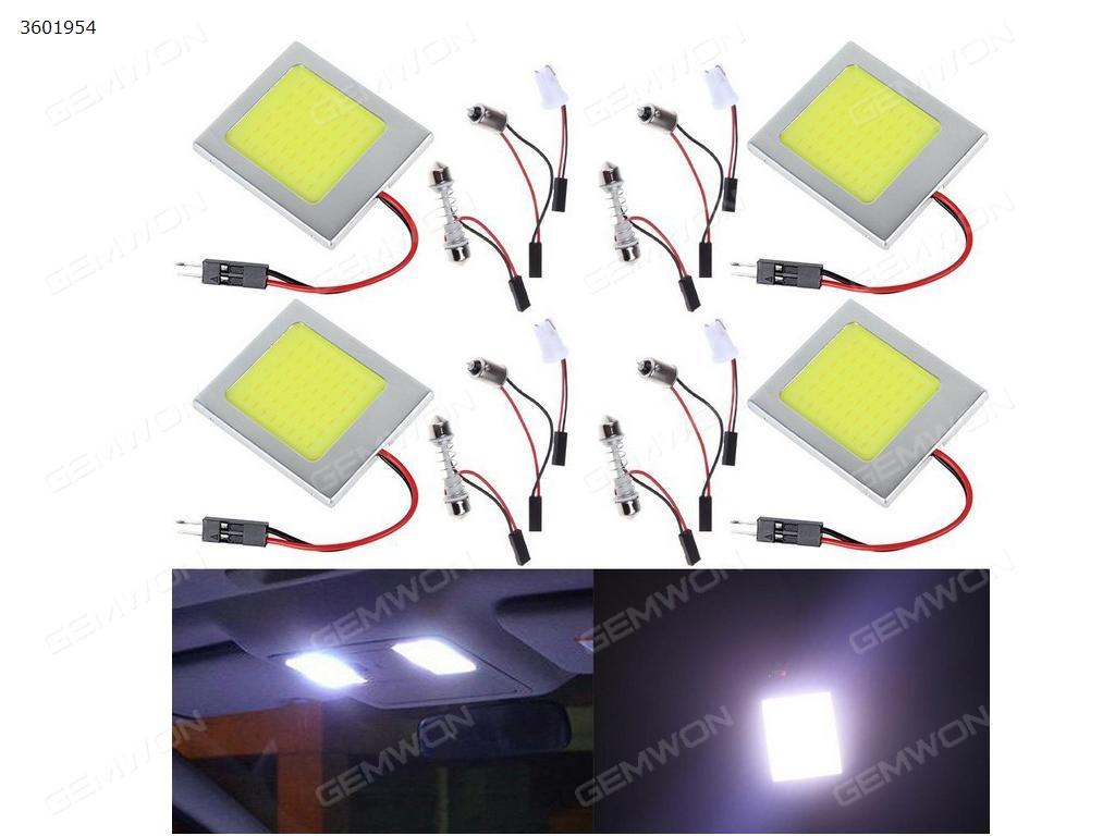 24COB LED Panel Light For Car Interior Map/Dome/Door/Trunk Light 12V Other N/A