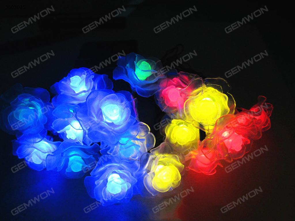 20 LED Rose Flower Party  Festival Illumination Gebutstag（Multicolour） Other N/A