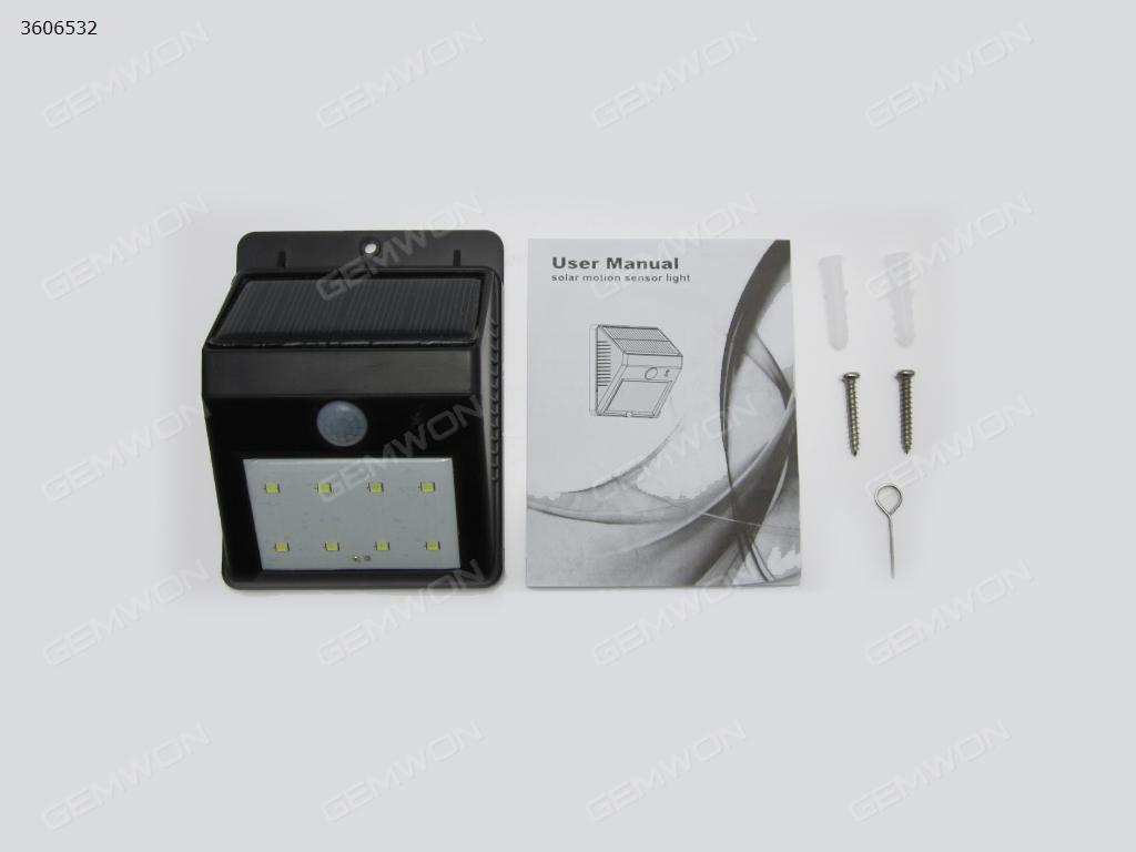 8LED Solar Power Motion Sensor Wall Light Outdoor. Other N/A