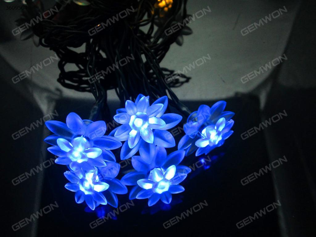 20 LED Lotus Double Light Garden Party  Festival Illumination Gebutstag（Blue） Other N/A