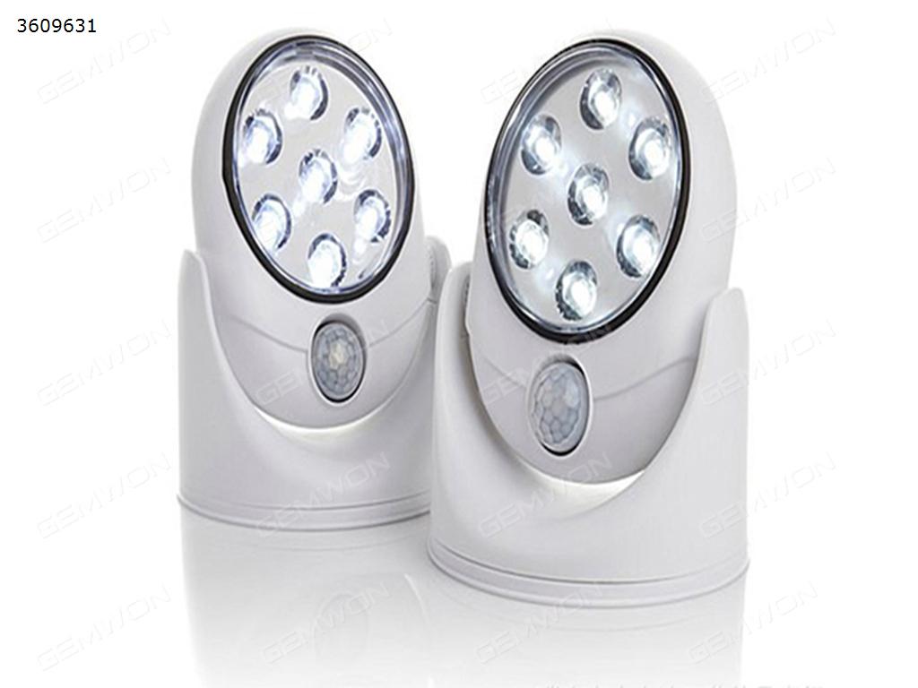 7LED Motion Sensor Light For Indoor Outdoor Cordless Patio Wall Other N/A