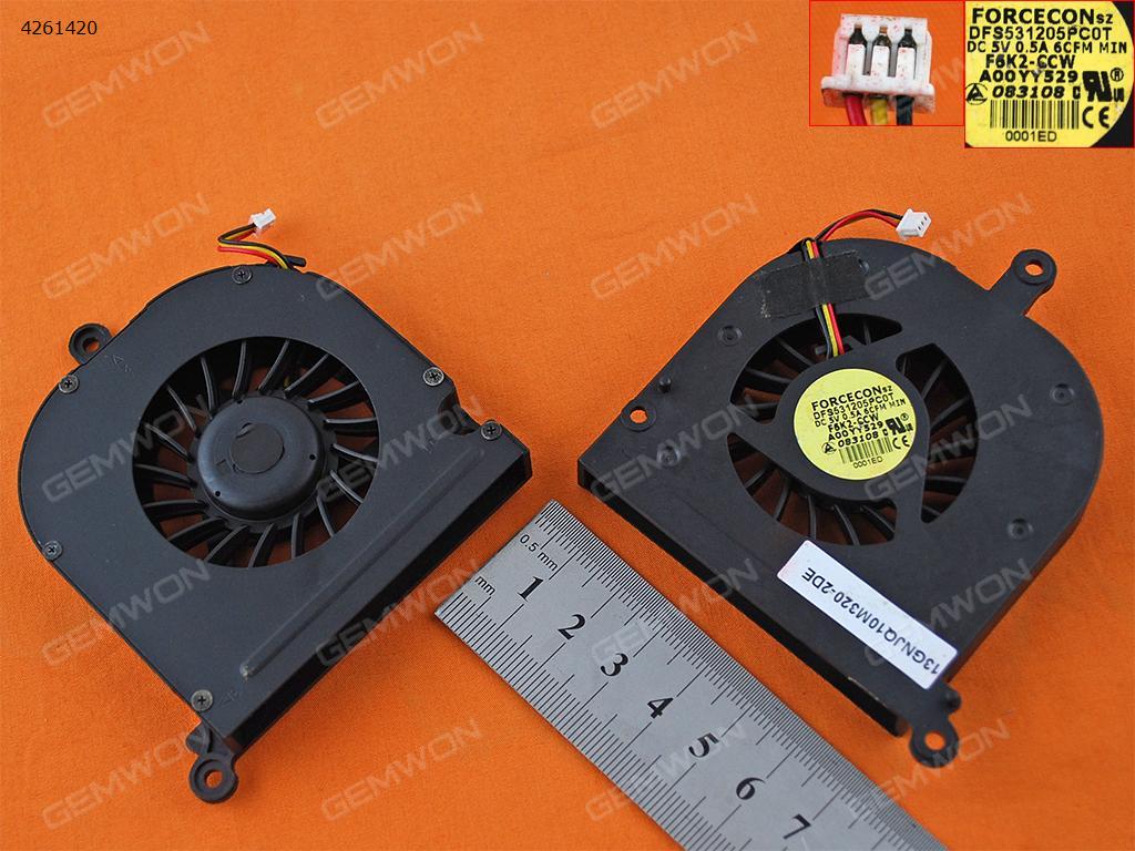 DELL 1420 (For Integrated graphics) Laptop Fan DFS531205PC0T