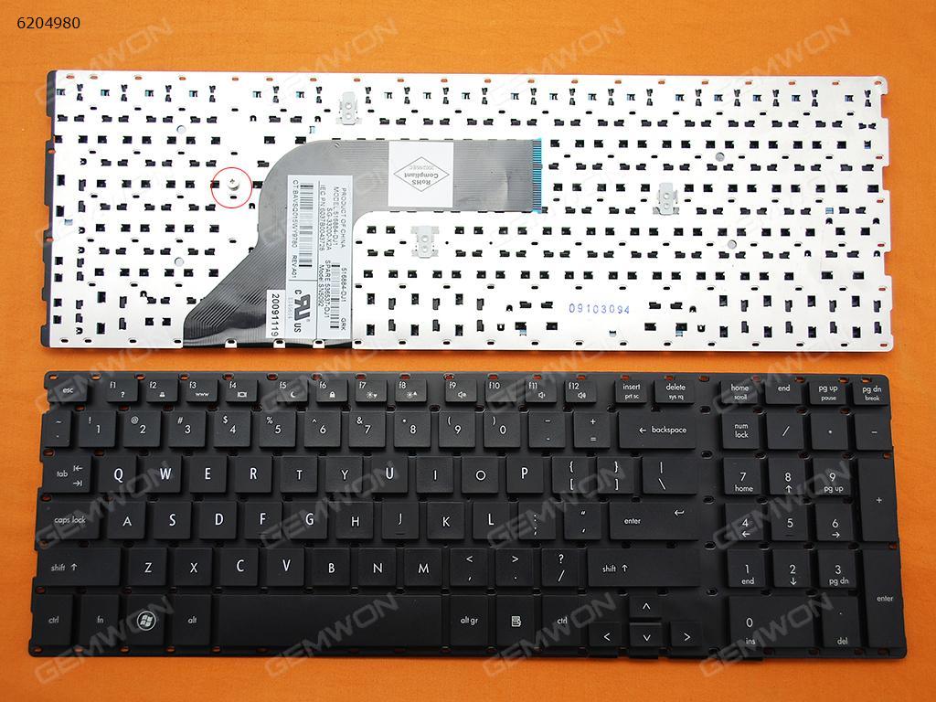 HP Probook 4510S 4515S 4710S Series BLACK Reprint US N/A Laptop Keyboard (Reprint)