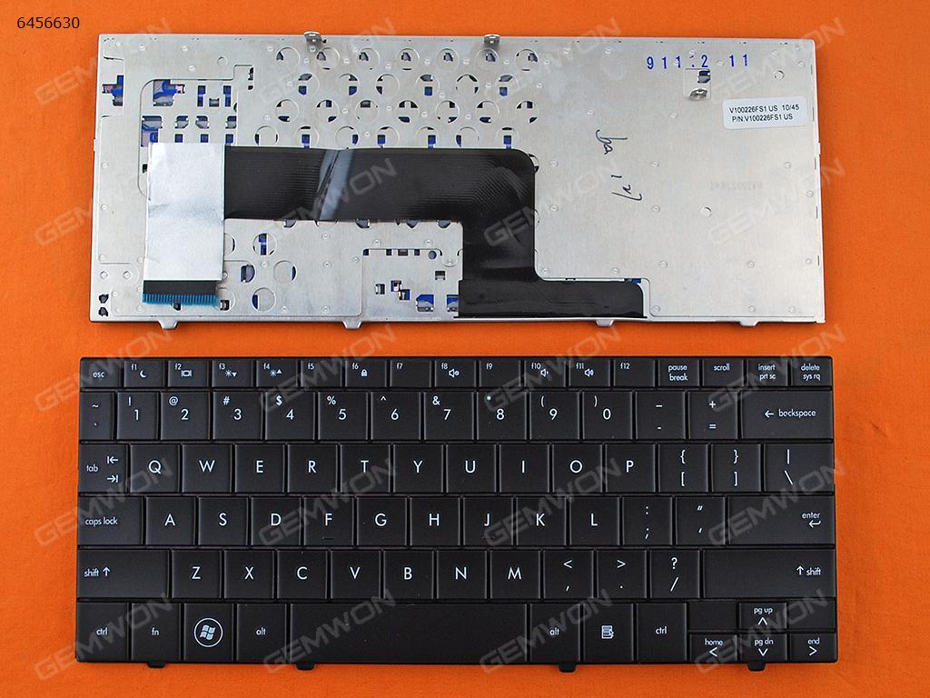 HP MINI 110-1000 MINI 102/CQ10-100 BLACK (Reprint) US N/A Laptop Keyboard (Reprint)