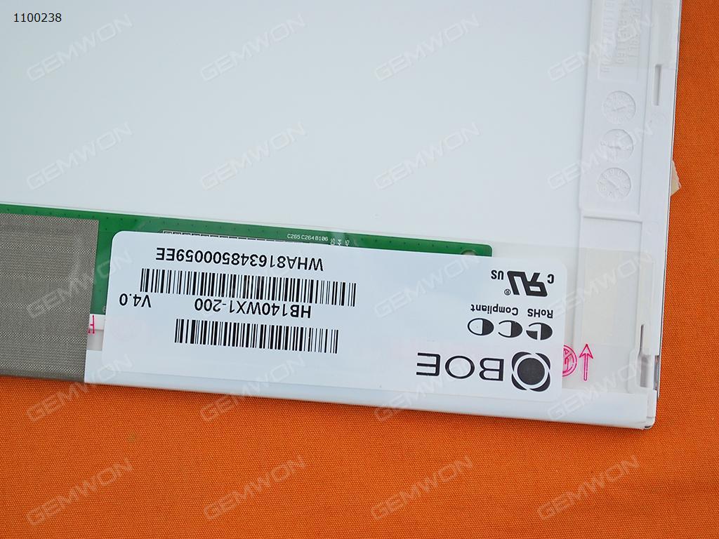 14.0"inch LED 1366*768 30 pin For LP140WH1-TPD1 N140B6-D11 LTN140AT05B140XW01 V.4